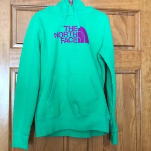 The North Face hooded sweatshirt
